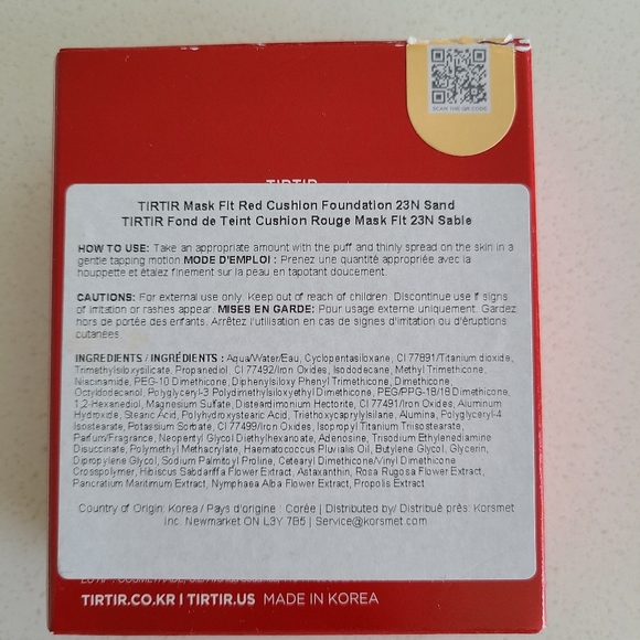 Tirtir Mask Fit Red Cushion 23N Sand - Picture 3 of 10
